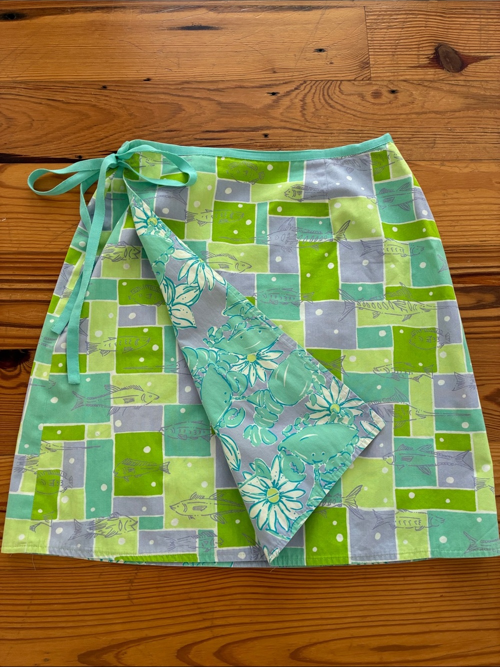 Lilly Pulitzer Reversible Wrap Skirt